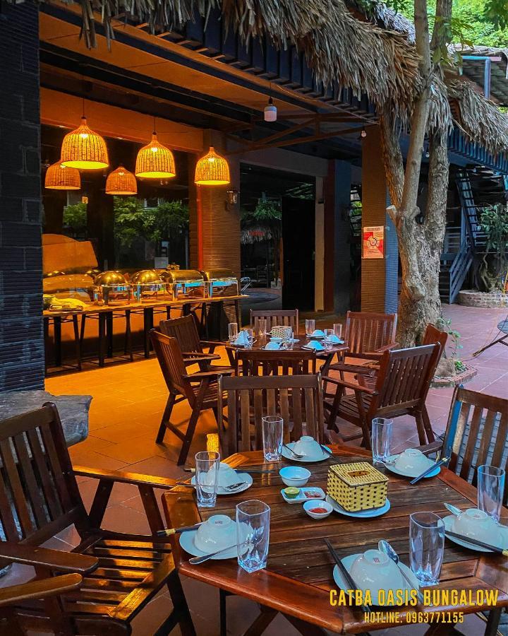 Catba Oasis Bungalows Dong Khe Sau Exterior foto